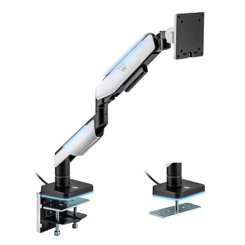 Ewent EW1509 soporte para monitor 124,5 cm (49") Negro, Blanco Escritorio - imagen 1