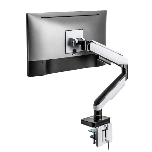 Ewent EW1509 soporte para monitor 124,5 cm (49") Negro, Blanco Escritorio - imagen 2