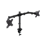 TooQ Soporte de Mesa para 2 Pantallas 17"-27", Negro - imagen 1