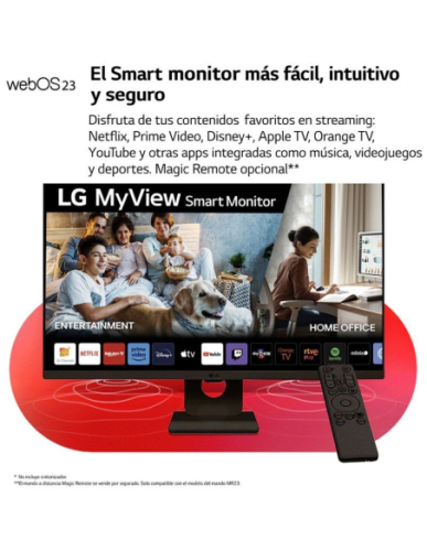 LG MONITOR 27", 1920 x 1080 (FHD) IPS, HDR10, 14MS, 60HZ - imagen 2