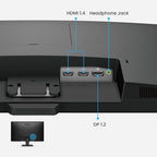 BenQ MONITOR BENQ GW2790 (9H.LLTLJ.LBE) ) 27” IPS, FHD, 100HZ, 99% SRGB, 1300:1, 2X HDMI 1X DP, ALTAVOCES, VESA, EYE CARE. - imagen 2