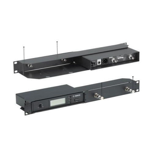 Bosch Soporte de Montaje en Rack MW1-RMB Doble, 19", Compatible con Antenas BNC