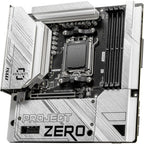MSI PLACA MSI B650M PROJECT ZERO,BTF,AMD,AM5,B650,4DDR5,256GB,HDMI+DP,4SATA3/6G+2M.2,9USB3.2,2.5GB+WIFI6E+BT5.3,MATX - imagen 3