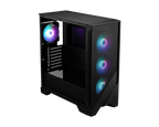MSI MAG FORGE 320R AIRFLOW carcasa de ordenador Micro Torre Negro, Transparente - imagen 2