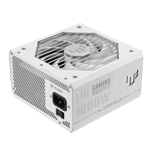 ASUS TUF Gaming 1000W Gold White Edition unidad de fuente de alimentación 20+4 pin ATX ATX Blanco - imagen 2