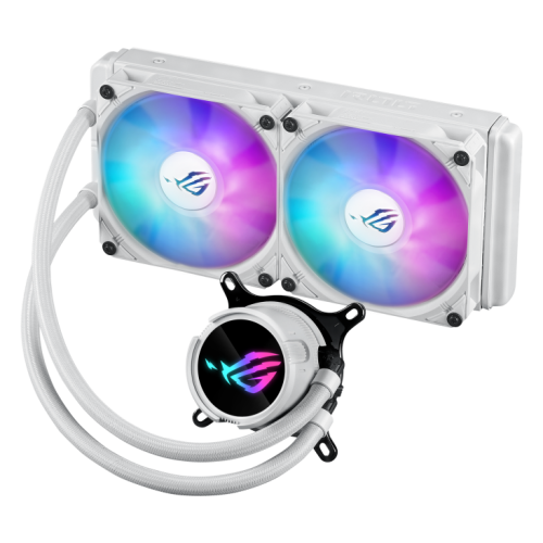 ASUS ROG Strix LC III 240 ARGB White Edition Procesador Kit de refrigeración líquida 12 cm Blanco - imagen 2