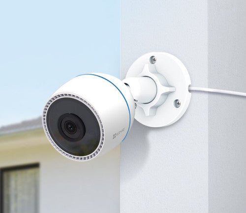 Ezviz Cámara IP Exterior CS-H3C-R100-1K2WF Detección IA Visión Nocturna Resistente a Intemperie