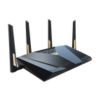 ASUS RT-BE88U router inalámbrico 10 Gigabit Ethernet Doble banda (2,4 GHz / 5 GHz) Negro, Gris - imagen 3