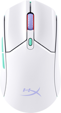 HyperX HP HyperX Pulsefire Haste 2 Core inalámbricos: ratón gaming (blanco/verde/púrpura) - imagen 1