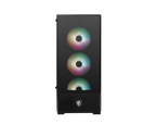 MSI MAG FORGE 112R carcasa de ordenador Midi Tower Negro, Transparente - imagen 2