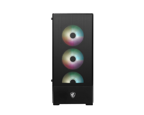 MSI MAG FORGE 112R carcasa de ordenador Midi Tower Negro, Transparente - imagen 2