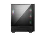MSI MAG FORGE 112R carcasa de ordenador Midi Tower Negro, Transparente - imagen 3