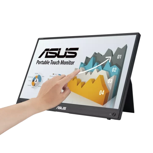 ASUS ZenScreen MB16AMTR pantalla para PC 39,6 cm (15.6") 1920 x 1080 Pixeles Full HD LCD Pantalla táctil Negro - imagen 2