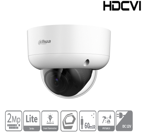 Cámara Domo Dahua DH-HAC-HDBW1200RAP-Z-2712-S6 2MP Varifocal - imagen 1