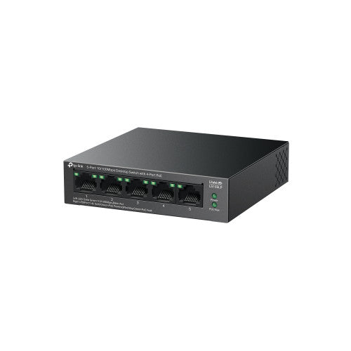 TP-Link Switch PoE LS105LP 5 Puertos 10/100 Mbps Modo de Extensión 41W PoE - imagen 3