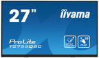 Iiyama MONITOR IIYAMA 27" IPS BONDED PCAP 10P TOUCH, MPP2.0 (ACTIVE STYLUS) SUPPORTED, 2560X1440, FLAT BEZEL FREE GLASS FRONT, HDMI, DISPLAYPORT, 360CD/M², USB HUB 2X 3.2, SPEAKERS, BOOKSTAND (T2755QSC-B1) - imagen 2