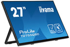 Iiyama MONITOR IIYAMA 27" IPS BONDED PCAP 10P TOUCH, MPP2.0 (ACTIVE STYLUS) SUPPORTED, 2560X1440, FLAT BEZEL FREE GLASS FRONT, HDMI, DISPLAYPORT, 360CD/M², USB HUB 2X 3.2, SPEAKERS, BOOKSTAND (T2755QSC-B1) - imagen 3