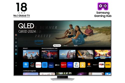 Imagen de Samsung Televisor QLED 85" 4K Ultra HD AI Upscaling Smart TV