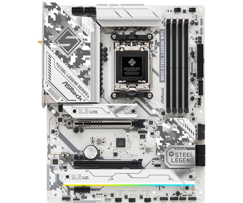 Asrock B650 Steel Legend WiFi AMD B650 Zócalo AM5 ATX - imagen 1