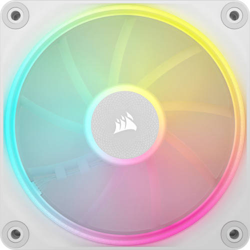 Corsair iCUE LINK LX120 RGB Carcasa del ordenador Ventilador 12 cm Blanco 3 pieza(s) - imagen 2