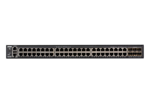 ATEN Conmutador gestionado Ethernet Gigabit de capa 2+ de 54 puertos - imagen 2