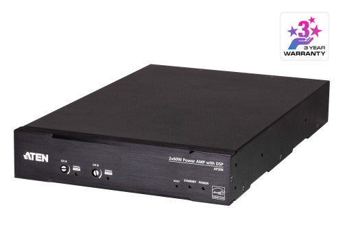 Imagen de ATEN Amplificador de potencia de 2 x 60 W con DSP