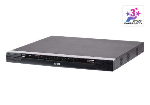 ATEN 1-Local/1-Remote Access 32-Port Multi-Interface Cat 5 KVM con acceso por IP Switch