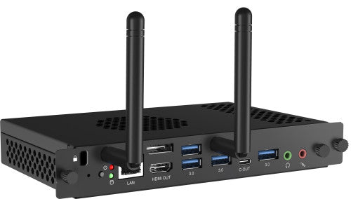 IIYAMA OPS SLOT PC-MODULE UW5K SUPPORTED, LOW NOISE <34DB, CORE I5-12450H / UHD / 8GB DDR4, M2 256GB SSD, WIFI6, 1GB LAN, BT 5.2, 4XUSB3.2, 2XUSB2.0, USB TYPE-C, DP & HDMI-OUT, HD AUDIO (MIC-IN/LINE-OUT), TPM2.0, WINDOWS 11 IOT ENTERPRISE (OPC51204B - imagen 1