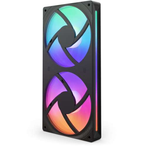 NZXT RF-U24HF-B1 sistema de refrigeración para ordenador Carcasa del ordenador Ventilador Negro - imagen 2