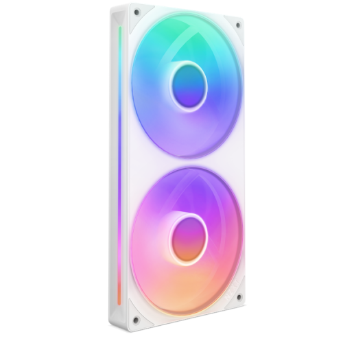 NZXT RF-U24HF-W1 sistema de refrigeración para ordenador Carcasa del ordenador Ventilador Blanco - imagen 1