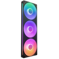 NZXT RF-U36HF-B1 sistema de refrigeración para ordenador Carcasa del ordenador Ventilador 36 cm Negro - imagen 1