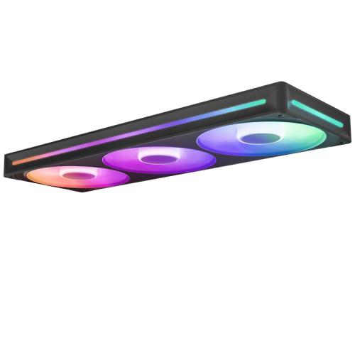 NZXT RF-U36HF-B1 sistema de refrigeración para ordenador Carcasa del ordenador Ventilador 36 cm Negro - imagen 3