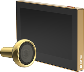 Imagen de Ezviz Mirilla Digital CS-HP2-R100-6E2WB-GD 2 MP Inalámbrica Wi-Fi 15 pps