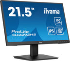 IIYAMA MONITOR PANEL IPS DE 21.5’’, REGULABLE, 100 HZ, HDMI, REDUCTOR DE LUZ AZUL, ALTAVOCES - imagen 3