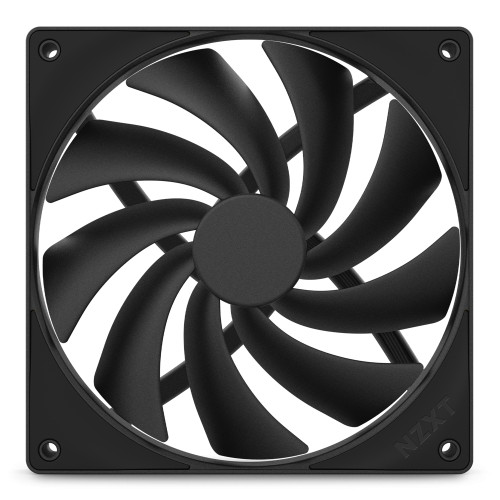 NZXT F140Q Carcasa del ordenador Ventilador 14 cm Negro 1 pieza(s) - imagen 2