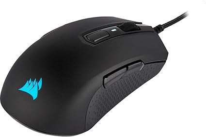 Corsair RATON CORSAIR M55 LIGERO, CON CABLE, NEGRO CH-930F000-WW - imagen 3