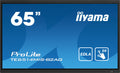 Iiyama MONITOR IIYAMA 65" IIWARE12E , ANDROID 13, 50-P, 3840X2160, UHD, FAN-LESS, MM 2X 8W + 2X 18W , MICRO 8X, HDMI 4X, HDMI-OUT, USB-C 2X UP TO 100W , MINI-JACK, OPTICAL, 435CD/M, LANDSCAPE, LAN 2X RS232C, WIFI/BT, VESA 600X400 , SLOT OPC (TE6514MIS-B2A - imagen 1