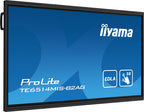 Iiyama MONITOR IIYAMA 65" IIWARE12E , ANDROID 13, 50-P, 3840X2160, UHD, FAN-LESS, MM 2X 8W + 2X 18W , MICRO 8X, HDMI 4X, HDMI-OUT, USB-C 2X UP TO 100W , MINI-JACK, OPTICAL, 435CD/M, LANDSCAPE, LAN 2X RS232C, WIFI/BT, VESA 600X400 , SLOT OPC (TE6514MIS-B2A - imagen 3