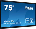 Iiyama MONITOR IIYAMA 75" IIWARE12E , ANDROID 13, 50-P, 3840X2160, UHD, FAN-LESS, MM 2X 8W + 2X 18W , MICRO 8X, HDMI 4X, HDMI-OUT, USB-C 2X UP TO 100W , MINI-JACK, OPTICAL, 435CD/M, LANDSCAPE, LAN 2X RS232C, WIFI/BT, VESA 600X400 , SLOT OPC (TE7514MIS-B2A - imagen 2