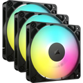 Corsair RS120 ARGB Carcasa del ordenador Ventilador 12 cm Negro 3 pieza(s) - imagen 1