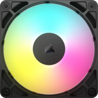 Corsair RS120 ARGB Carcasa del ordenador Ventilador 12 cm Negro 3 pieza(s) - imagen 2
