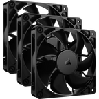 Corsair RS120 Carcasa del ordenador Ventilador 12 cm Negro 3 pieza(s) - imagen 1