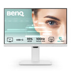 BenQ MONITOR BENQ GW2786TC 27” IPS 1080P, FHD, USB-C (65W), 100HZ, EYE-CARE, ERGONÓMICO, HUB USB, 99% SRGB, HDMI, DP, TÜV, BLANCO - imagen 1