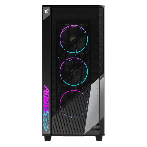GIGABYTE GB-AC500G ST carcasa de ordenador Midi Tower Negro - imagen 2