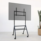 TooQ iDREAMS Soporte de Suelo con Ruedas para Pantalla 37"-86", Negro - imagen 2
