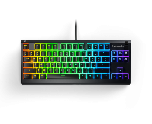 Steelseries APEX 3 TKL teclado USB QWERTY Inglés de EE. UU. Negro - imagen 1
