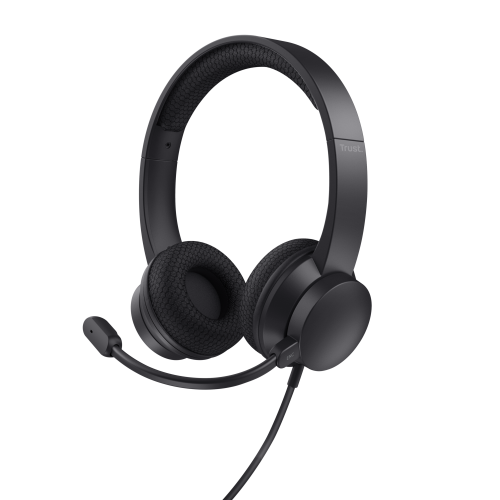 Trust Ayda Auriculares Alámbrico Diadema Llamadas/Música USB tipo A Negro - imagen 1