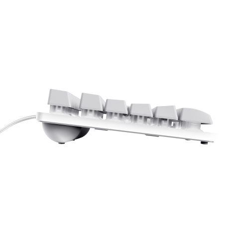Trust GXT 833W Thado teclado Juego USB QWERTY Español Blanco - imagen 3