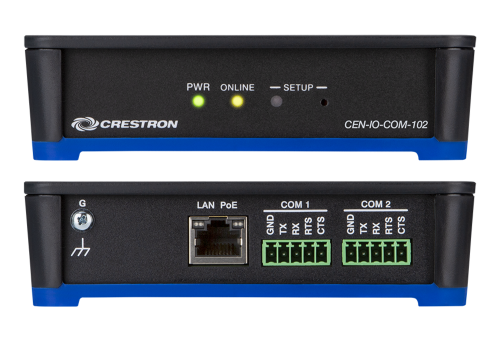 CRESTRON WIRED ETHERNET MODULE WITH 2 COM PORTS (CEN-IO-COM-102) 6507959 - imagen 2