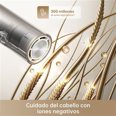 DREAME POCKET HIGH-SPEED HAIR DRYER-SPACE TITANIUM GOLD - imagen 3
